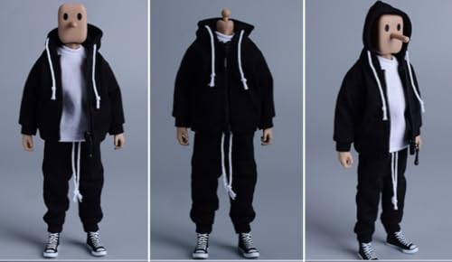 Ropa para muñecas de 6 pulgadas: pantalones deportivos para muñecas coleccionables