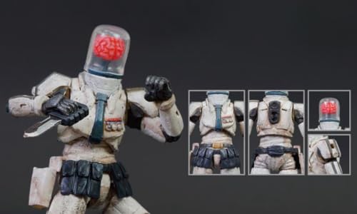 Figura coleccionable de Toys Alliance: Acid Rain World Annex 2179: Cortex Commander - Transcranial Tyrant Figura de acción en miniatura 1:18