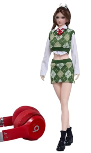 Ropa para muñecas a escala 1/6: Conjunto de falda para muñecas de 12 pulgadas