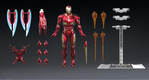 Kits de modelos de plástico MLFB: figuras de acción coleccionables de Iron Man
