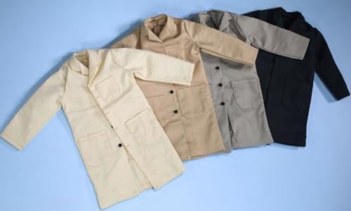 Ropa para muñeca a escala 1/6: Traje largo para figura de acción masculina coleccionable de 12 pulgadas JO23M-05A