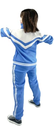 Ropa para muñecas a escala 1/6: Conjunto de uniforme escolar juvenil clásico para figura de acción coleccionable de 12 pulgadas SA042A