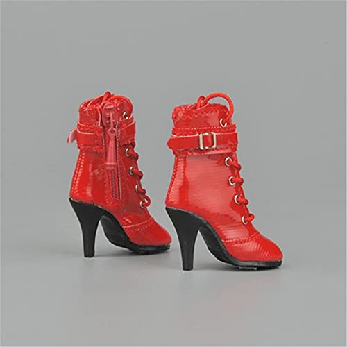 Figura a escala 1/6: Zapatos, zapatillas, botas y tacones para figura femenina de 12 pulgadas Phicen/TBLeague ACC043