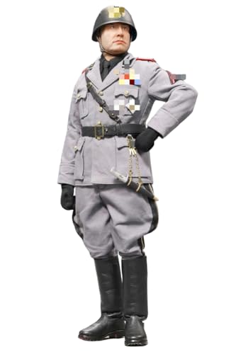 Conjunto completo de figuras coleccionables DID: Mussolini, figura de acción en miniatura a escala 1:6 GM653