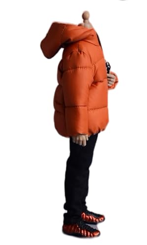 Ropa para muñecas a escala 1/12: prenda de plumón, accesorio coleccionable