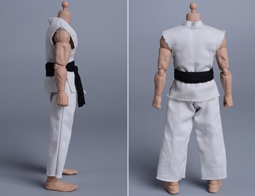 Figura de acción coleccionable de 6 pulgadas ATStory a escala 1/12. Ropa para muñeca: traje de combate y cinturón.