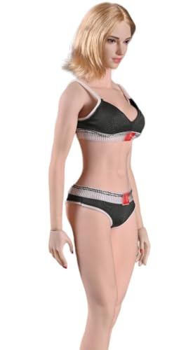 Ropa para muñeca femenina a escala 1/6: Ropa interior deportiva con trípode
