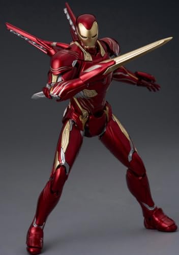 Kits de modelos de plástico MLFB: figuras de acción coleccionables de Iron Man