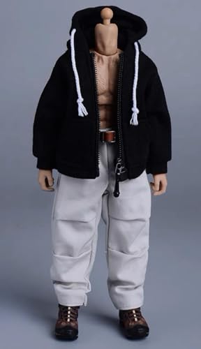 Figura de ATStory a escala 1/12, ropa de muñeca, ropa de trabajo informal, pantalones Harlan y cinturón para figura de acción coleccionable de 6 pulgadas
