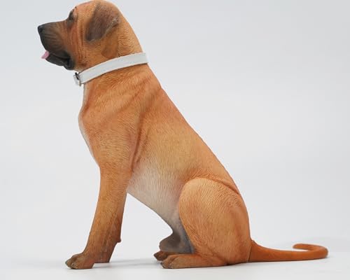 Figura de perro coleccionable JXK: Bulldog francés, pintada a mano por expertos, realista, resina segura, miniatura a escala 1:6.