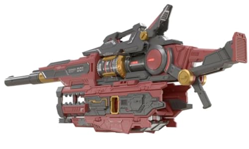 Kits de modelos de plástico QianQiuShang: Pistola electromagnética pesada RaiGun para figuras de acción coleccionables Sclae a escala 1/100