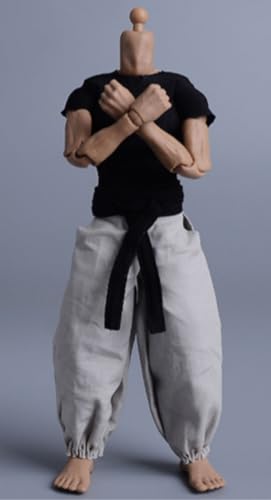 Figura a escala 1/12, ropa para muñeca: conjunto de traje de combate, accesorio coleccionable