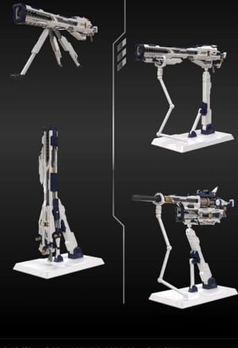 Kits de modelos de plástico QianQiuShang: Pistola electromagnética pesada RaiGun QQS-01 para figuras de acción coleccionables Sclae a escala 1/100