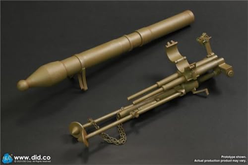 Accesorio de figura a escala 1/6: Modelo de morteros pesados de máquina, miniatura coleccionable