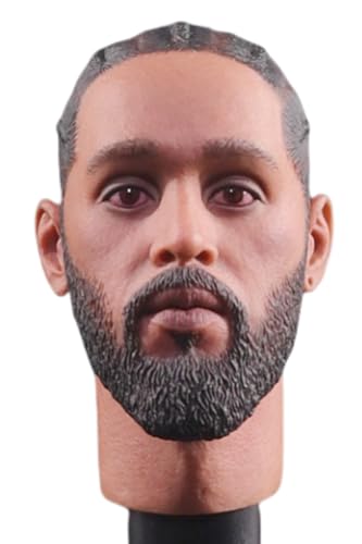 Figura coleccionable Heads King a escala 1:6: Escultura de cabeza para figura de acción en miniatura de 12 pulgadas HK004