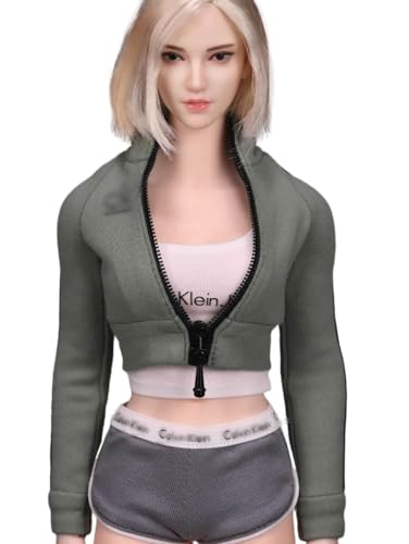 Ropa para muñeca femenina a escala 1/6: conjunto de yoga y ejercicios en varios colores