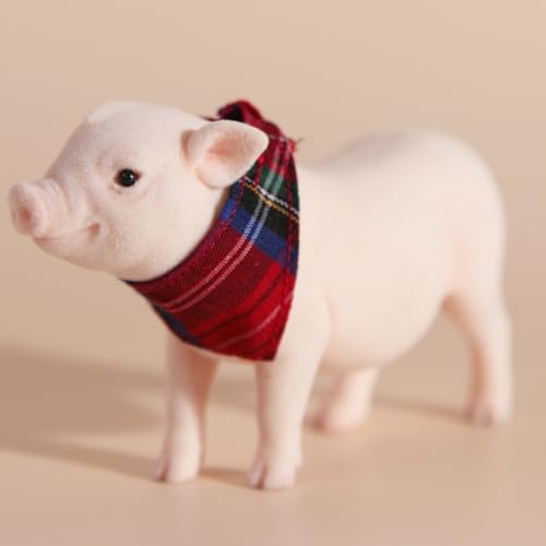Figura de cerdo JXK: El cerdito, figura de animal en miniatura a escala 1:6