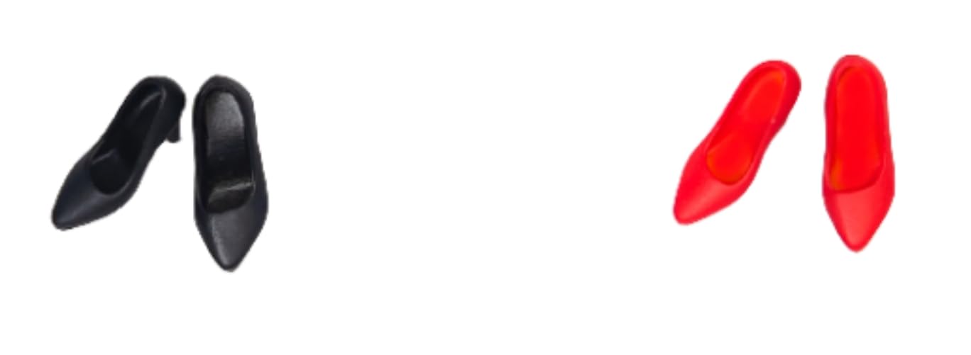 Accesorio de figura de acción a escala 1/12: Modelo de tacones altos Miniatura coleccionable CSB