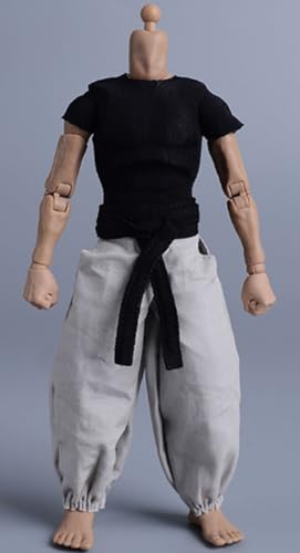 Figura a escala 1/12, ropa para muñeca: conjunto de traje de combate, accesorio coleccionable