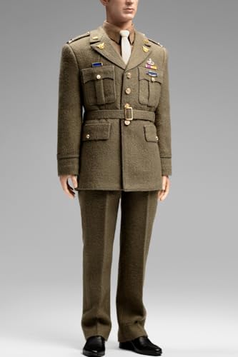 Ropa para muñeca a escala 1/6: Traje de capitán X40 para figura de acción coleccionable de 12 pulgadas