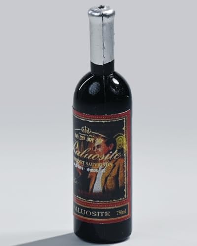 Figura de gato coleccionable JXK: Gato borracho, pintada a mano por expertos, realista, resina segura, miniatura a escala 1:6