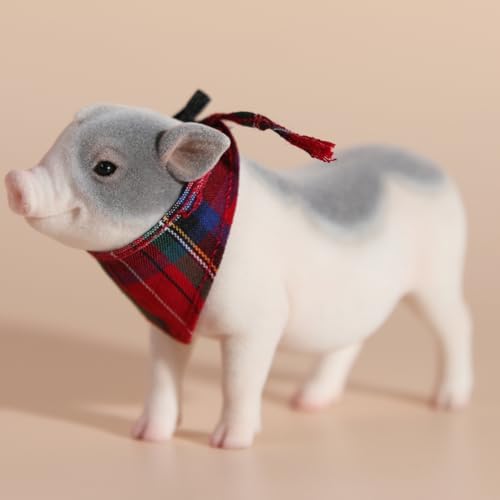 Figura de cerdo JXK: El cerdito, figura de animal en miniatura a escala 1:6