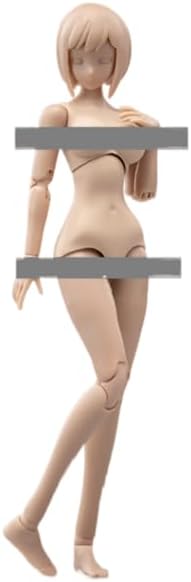 86TOYS Longshan Metal T86-ST03B Female Half-Seamless Action Figure Body -Tall and Plump Body Shape Large Bust and Suntan skin