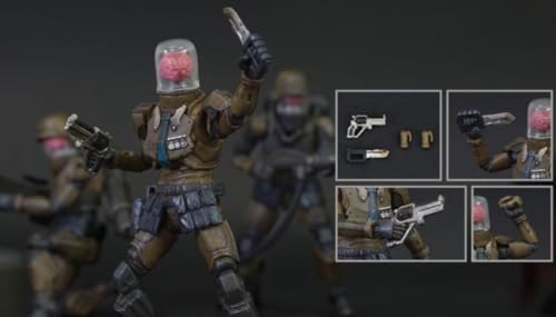 Figura coleccionable de Toys Alliance: Acid Rain World Annex 2179: Cortex Commander - Transcranial Tyrant Figura de acción en miniatura 1:18