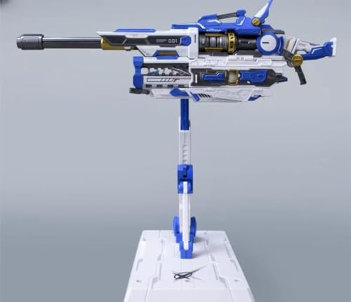 Kits de modelos de plástico QianQiuShang: Pistola electromagnética pesada RaiGun QQS-01 para figuras de acción coleccionables Sclae a escala 1/100