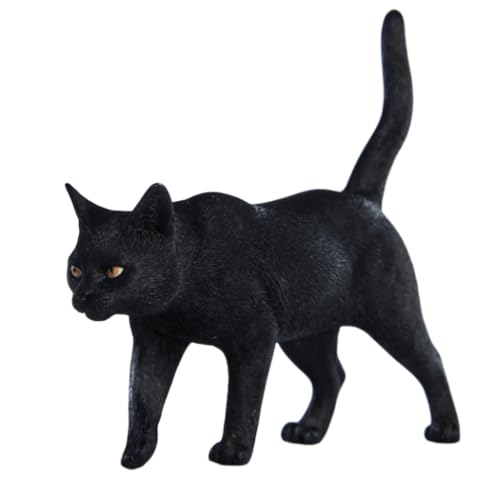 Figura de gato coleccionable JXK: gato chino, pintada a mano por expertos, realista, resina segura, miniatura a escala 1:6.