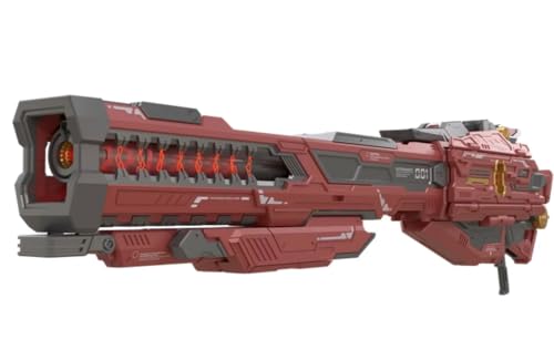 Kits de modelos de plástico QianQiuShang: Pistola electromagnética pesada RaiGun para figuras de acción coleccionables Sclae a escala 1/100