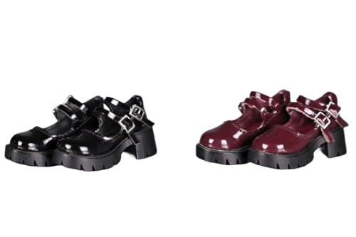 Accesorio para figura a escala 1/6: Zapatos de cuero huecos JK, modelo en miniatura coleccionable