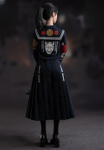 Figura coleccionable Worldbox: Yanki Shojo, figura femenina en miniatura a escala 1:6 AT045