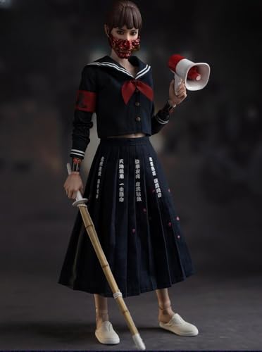 Figura coleccionable Worldbox: Yanki Shojo, figura femenina en miniatura a escala 1:6 AT045