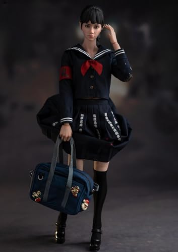 Figura coleccionable Worldbox: Yanki Shojo, figura femenina en miniatura a escala 1:6 AT045