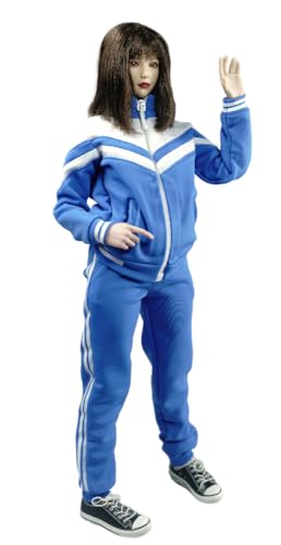 Ropa para muñecas a escala 1/6: Conjunto de uniforme escolar juvenil clásico para figura de acción coleccionable de 12 pulgadas SA042A