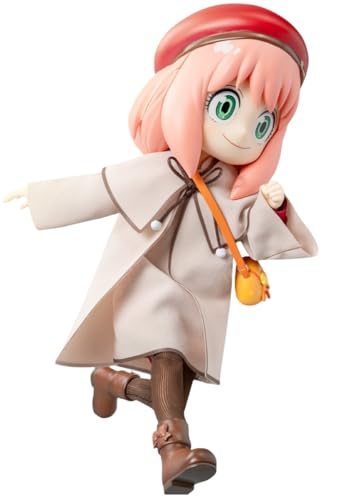 Figura coleccionable Threezero: Anya Forger (versión de invierno, estilo anime), miniatura a escala 1:6 (3Z07810M0)