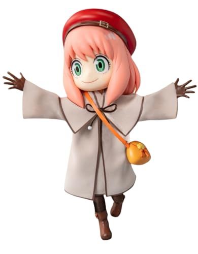 Figura coleccionable Threezero: Anya Forger (versión de invierno, estilo anime), miniatura a escala 1:6 (3Z07810M0)