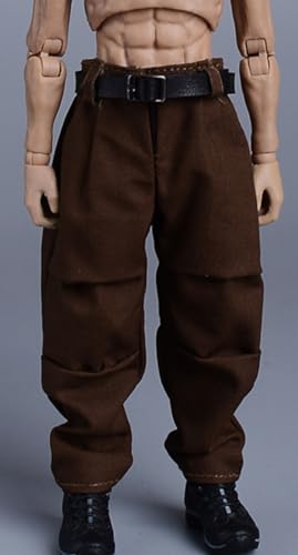 Figura de ATStory a escala 1/12, ropa de muñeca, ropa de trabajo informal, pantalones Harlan y cinturón para figura de acción coleccionable de 6 pulgadas