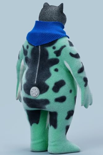 Figura de rana coleccionable JXK: Rana de peluche en bandada, pintada a mano por expertos, realista y de resina segura, miniatura OW02