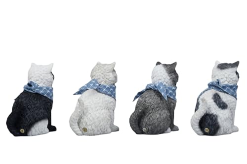 Figura de gato coleccionable JXK: Selkirk Rex, pintada a mano por expertos, realista, de resina segura, miniatura a escala 1:6.