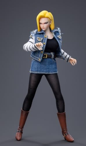 Figura coleccionable Cdtoys con accesorios: Cabeza esculpida, ropa y accesorios para figura femenina en miniatura a escala 1:12 (cd048B)