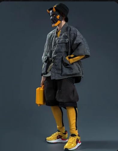 TrickyMan12 Collectible Figure Full Set: MR.Bone Year of The Dragon, 1:6 Scale Miniature Action Figurine