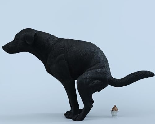 Figura de perro coleccionable JXK: Labrador, pintada a mano por expertos, realista, resina segura, miniatura a escala 1:6