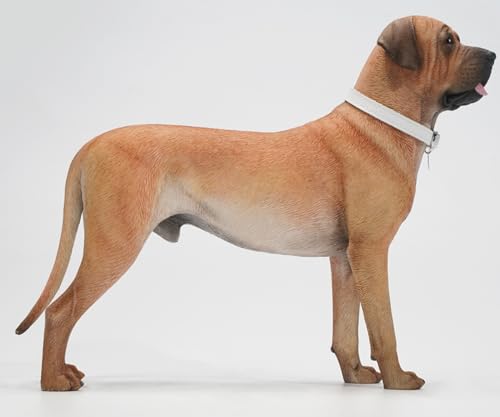 Figura de perro coleccionable JXK: Bulldog francés, pintada a mano por expertos, realista, resina segura, miniatura a escala 1:6.