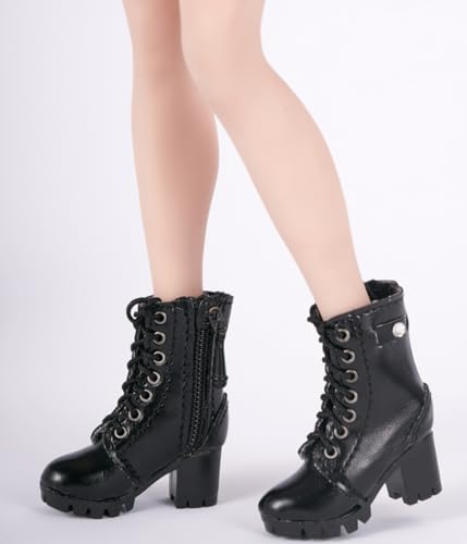 Accesorio de figura de acción a escala 1/6: Botas largas de mujer, miniatura coleccionable