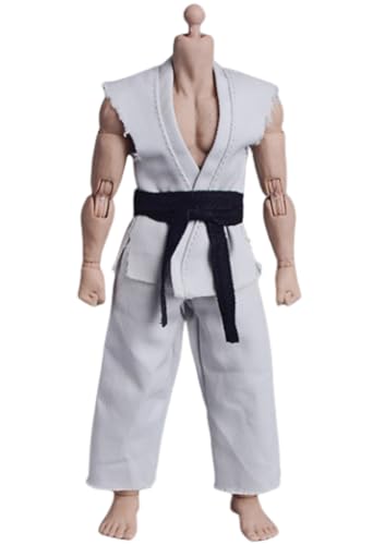 Figura de acción coleccionable de 6 pulgadas ATStory a escala 1/12. Ropa para muñeca: traje de combate y cinturón.