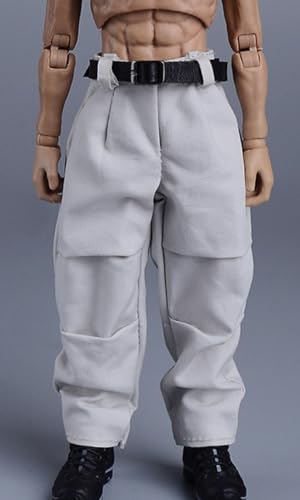 Figura de ATStory a escala 1/12, ropa de muñeca, ropa de trabajo informal, pantalones Harlan y cinturón para figura de acción coleccionable de 6 pulgadas