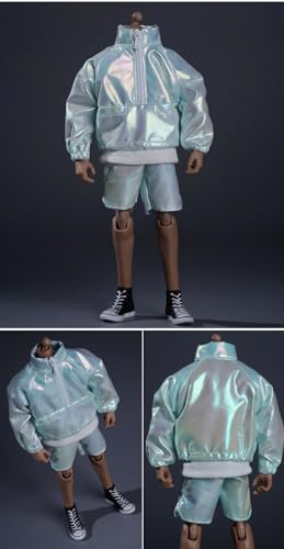 Figura a escala 1/12, ropa para muñeca: conjunto deportivo láser, accesorio coleccionable