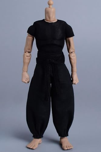 Figura a escala 1/12, ropa para muñeca: conjunto de traje de combate, accesorio coleccionable